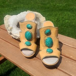 House Of Harlow 1960 leather stilettos